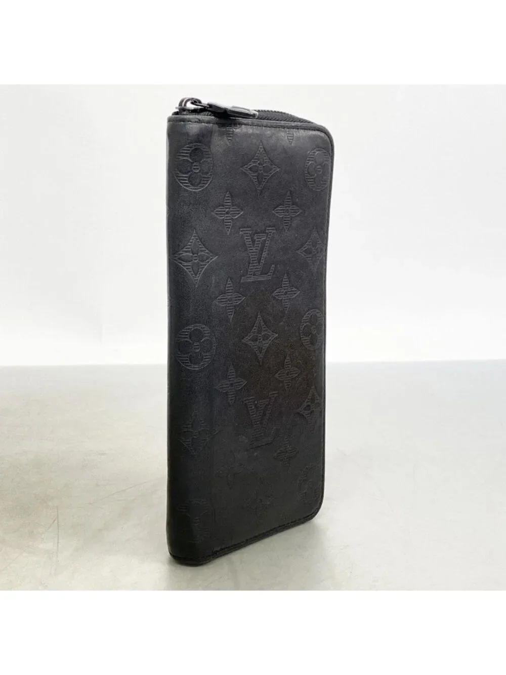 Louis Vuitton Wallet Monogram Shadow Zippy Vertical M Noir